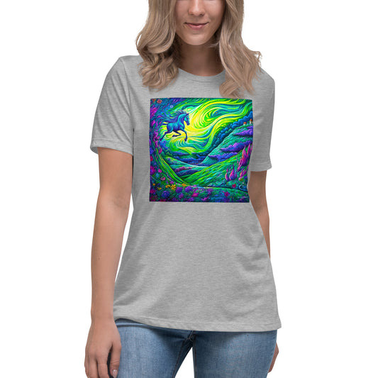 Azurea's Dreamscape Women's Relaxed T-Shirt