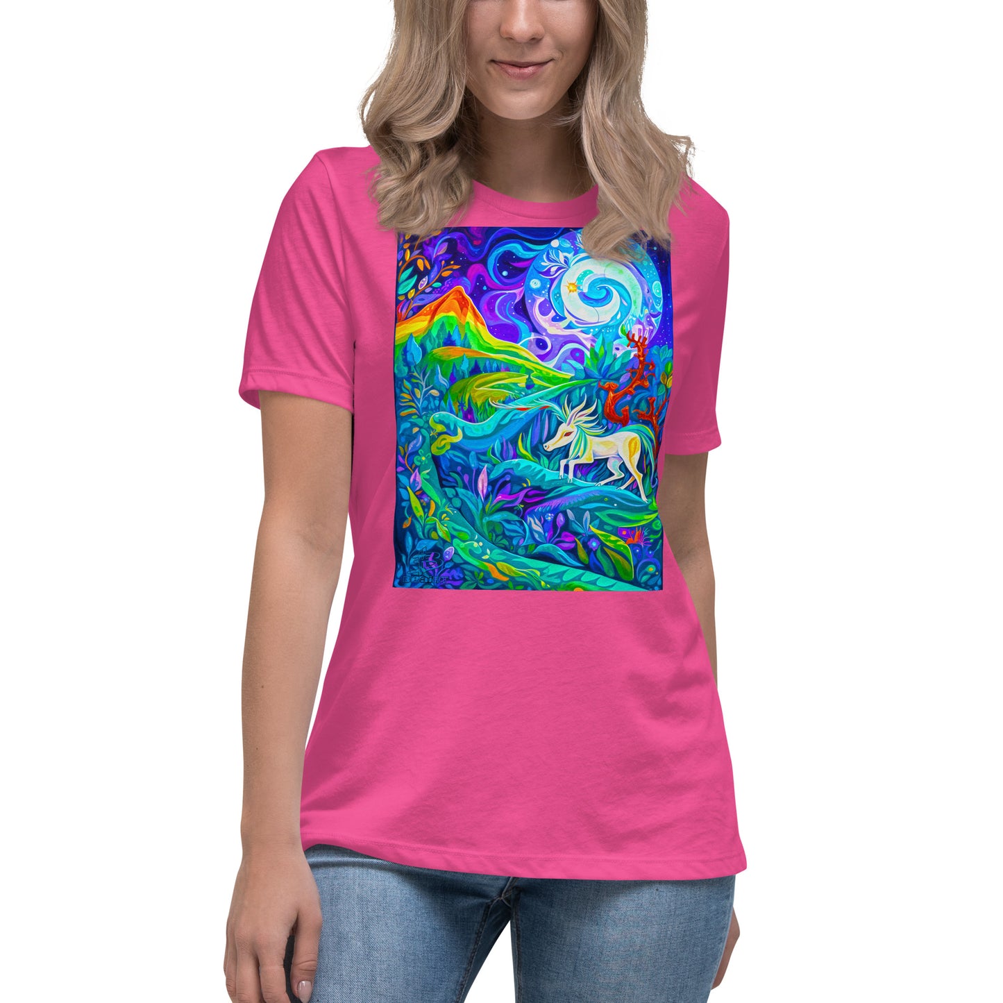 Foliage of Wonder - Women's Relaxed T-Shirt