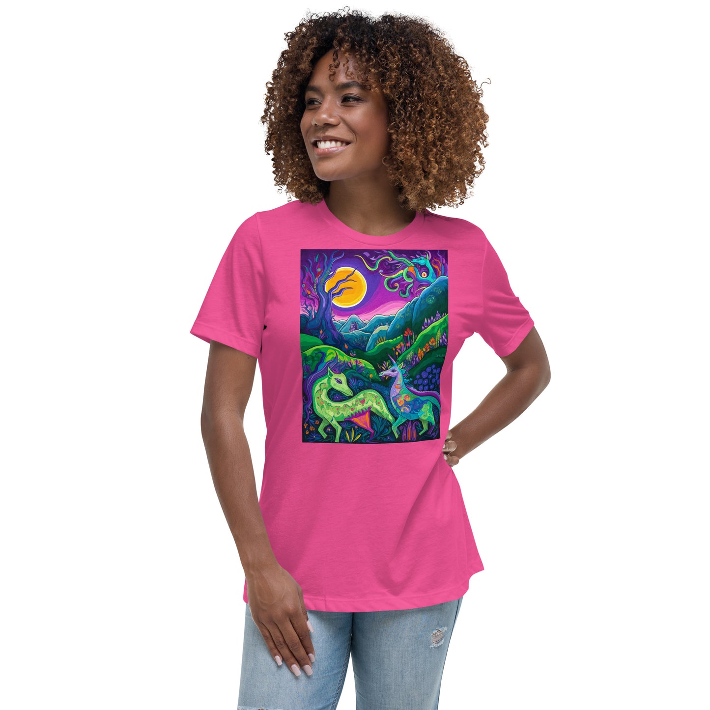 Evergreen Companions - Women's Relaxed T-Shirt