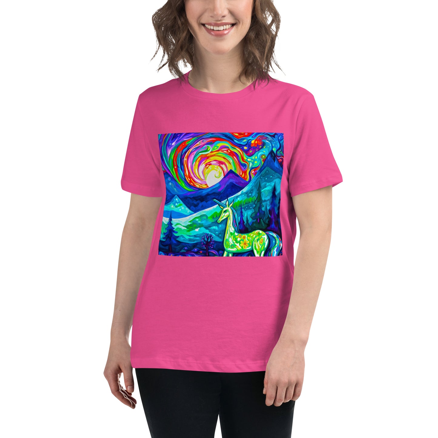 Luminous Convergence - Women's Relaxed T-Shirt