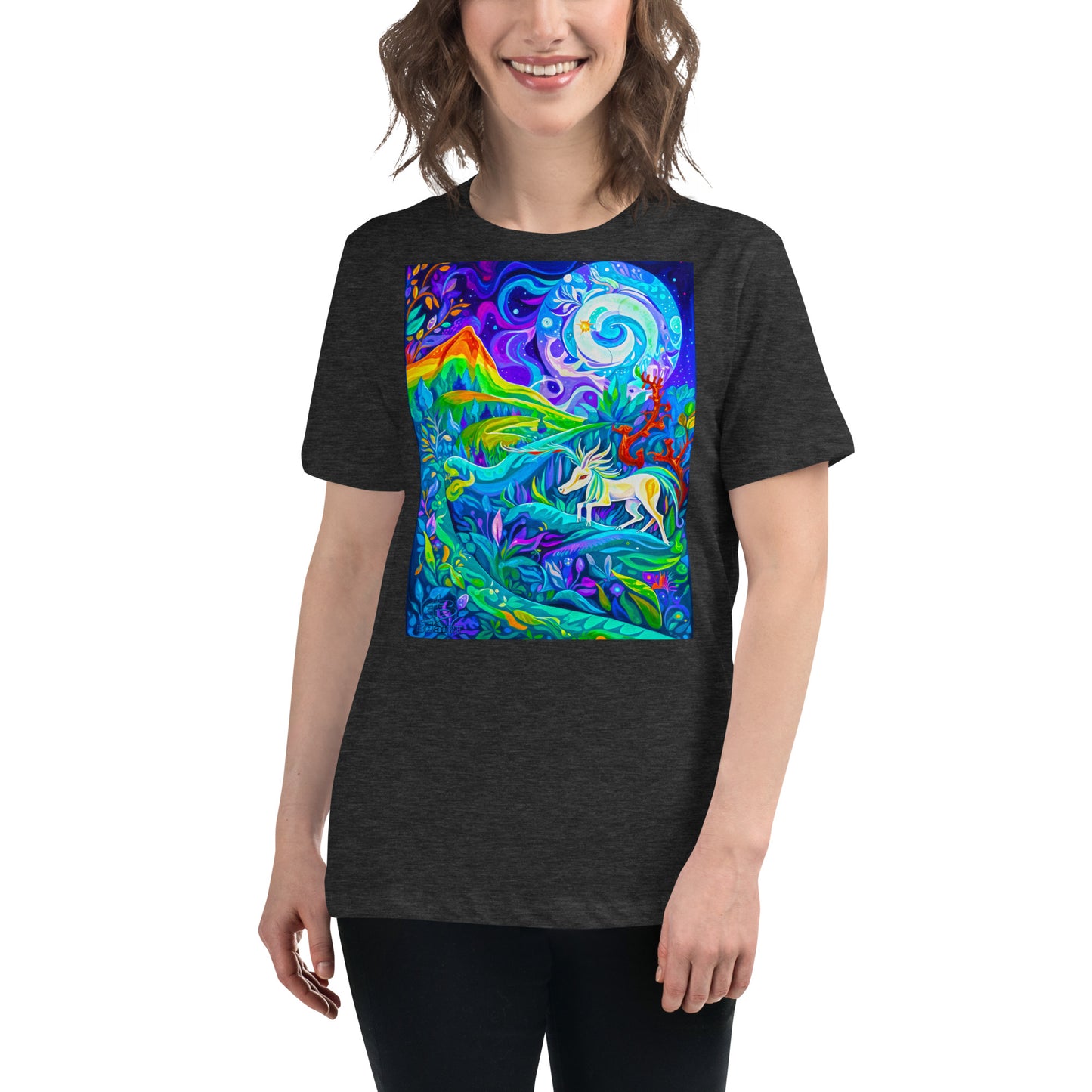 Foliage of Wonder - Women's Relaxed T-Shirt