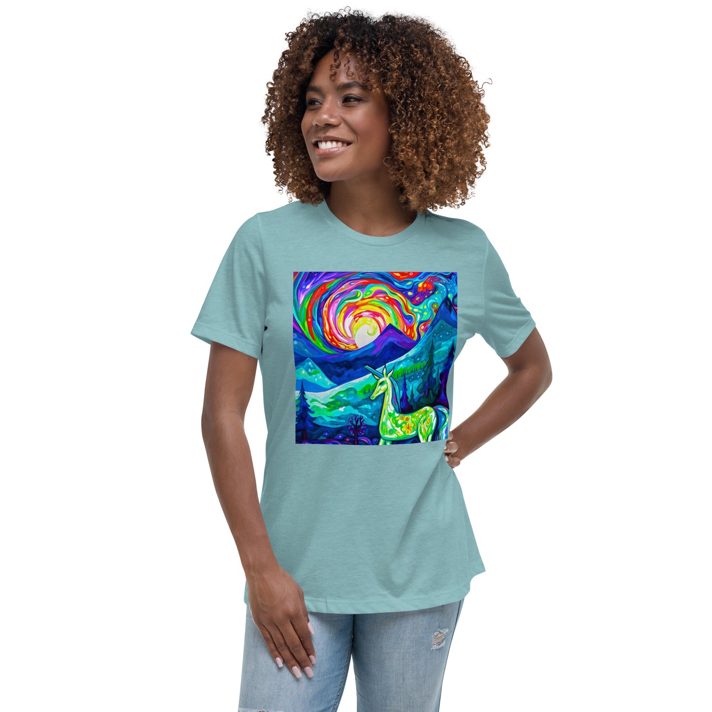 Luminous Convergence - Women's Relaxed T-Shirt