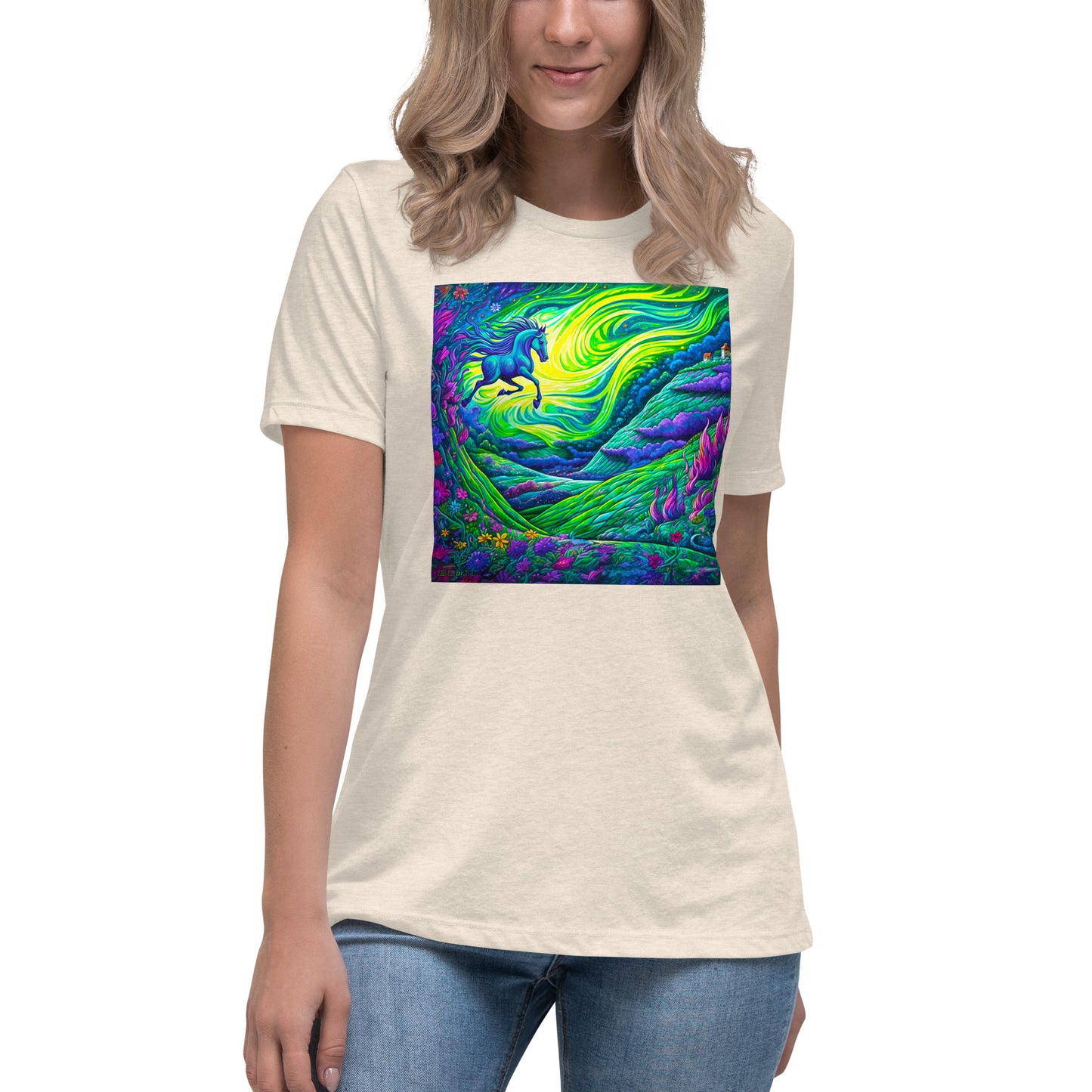 Azurea's Dreamscape Women's Relaxed T-Shirt