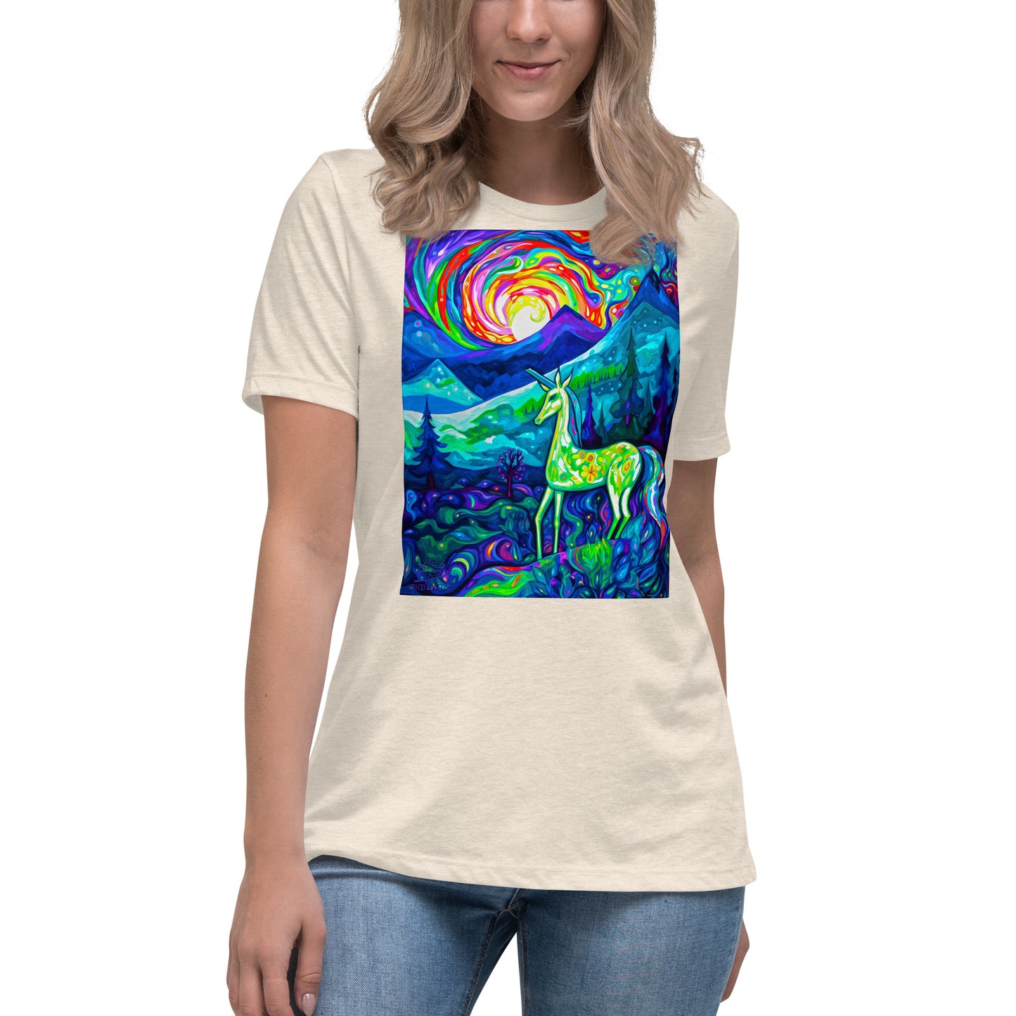 Luminous Convergence - Women's Relaxed T-Shirt