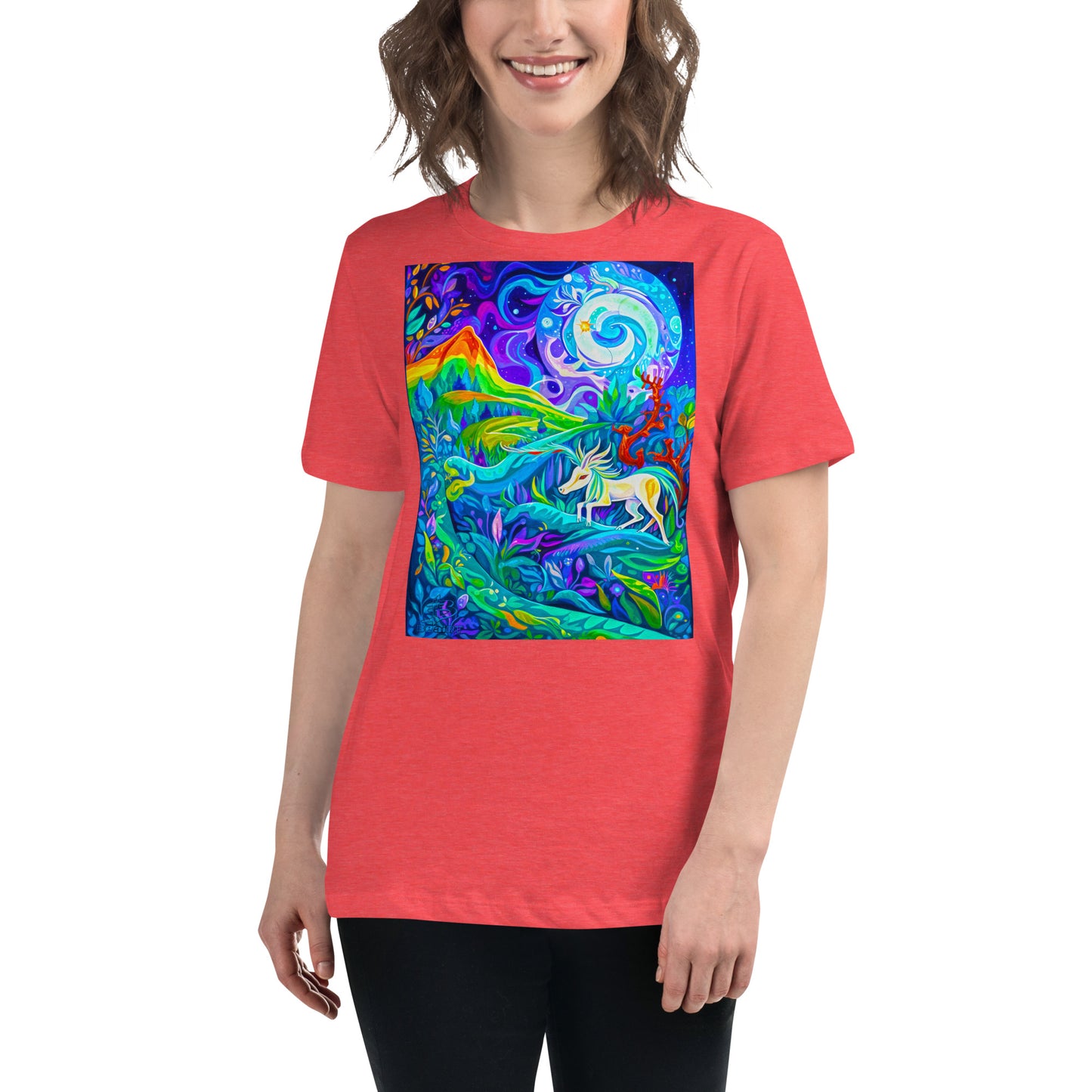 Foliage of Wonder - Women's Relaxed T-Shirt