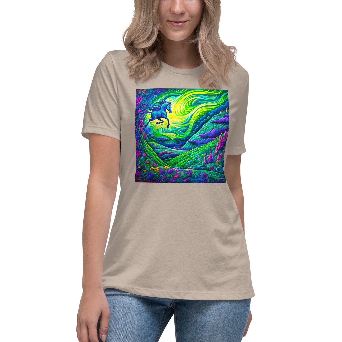 Azurea's Dreamscape Women's Relaxed T-Shirt