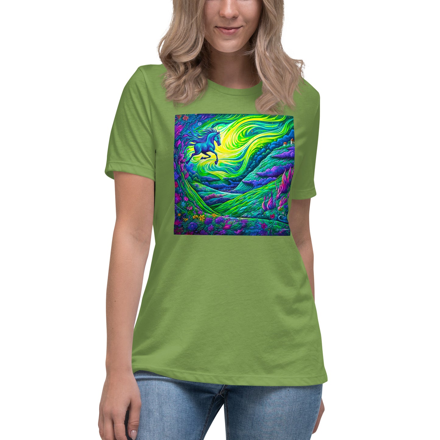 Azurea's Dreamscape Women's Relaxed T-Shirt