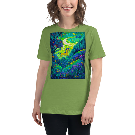 The Golden Wanderer - Women's Relaxed T-Shirt