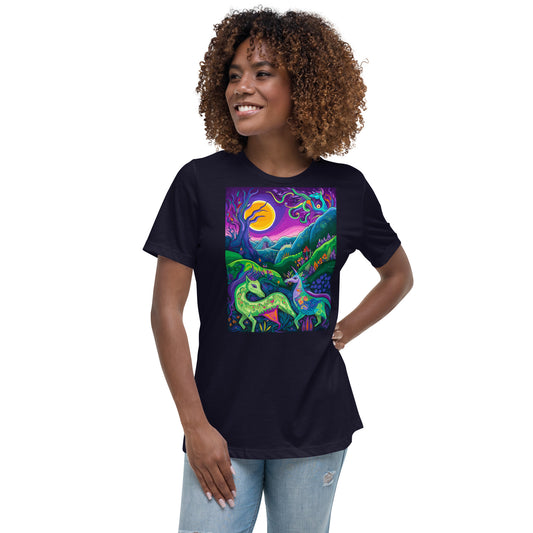 Evergreen Companions - Women's Relaxed T-Shirt