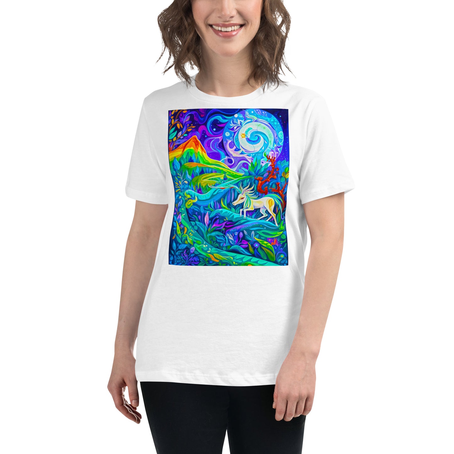 Foliage of Wonder - Women's Relaxed T-Shirt